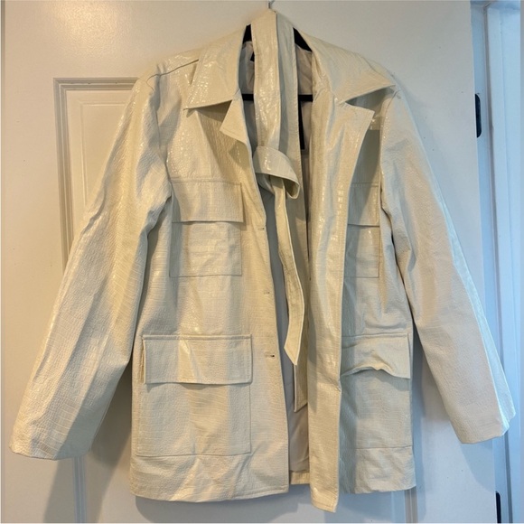 Lioness Crocodile Faux Leather Blazer/Dress - Picture 2 of 8